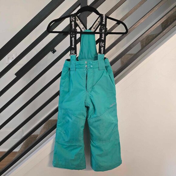 Kamik Urban Snow Pants - Kids'  Color Lagoon 4T - Picture 1 of 4